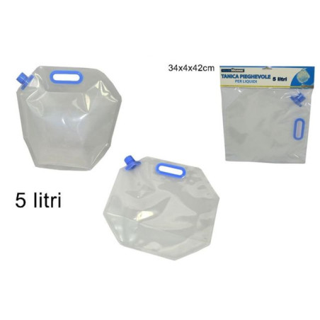 TANICA PLASTICA 5L C/MAN. EAN 8034048161418 INGROSSO CONTENITORI PER ALIMENTI