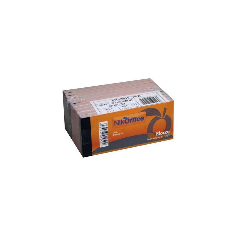 BLOCCO NUMERATO 1/1000 PZ.10 EAN 8033593019502 INGROSSO MODULI E SCHEDE BLOCCO NUMERATO 1/1000 PZ.10 EAN 8033593019502 INGROSSO MODULI E SCHEDE