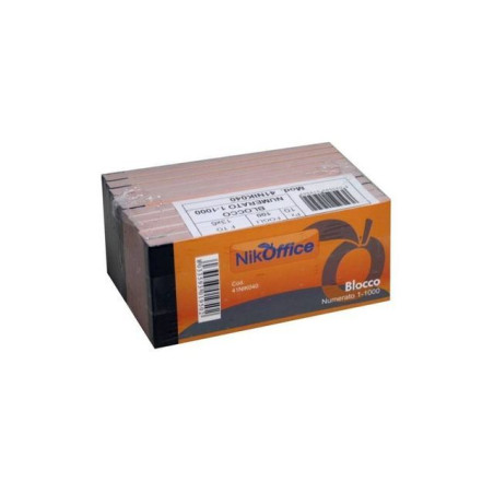 BLOCCO NUMERATO 1/1000 PZ.10 EAN 8033593019502 INGROSSO MODULI E SCHEDE
