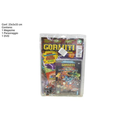 INGROSSO EDICOLA GORMITI MAGAZINE C/PERS. E DVD 9771974895008 INGROSSO GIOCHI E GIOCATTOLI GIOCHI DA EDICOLA