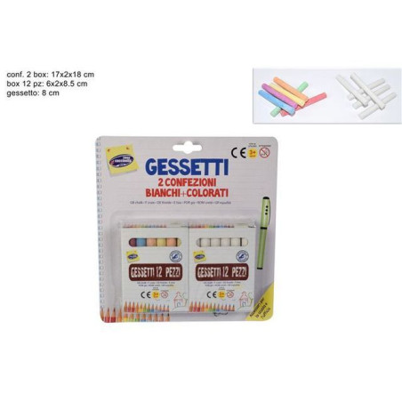 BLISTER GESSETTI EAN 8027501310126 INGROSSO MATITE COLORATE