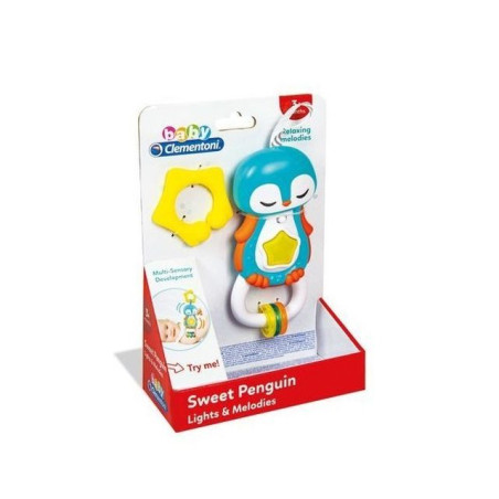 RATTLE INTER.PINGUINO EAN 8005125173310 INGROSSO GIOCHI PRIMA INFANZIA