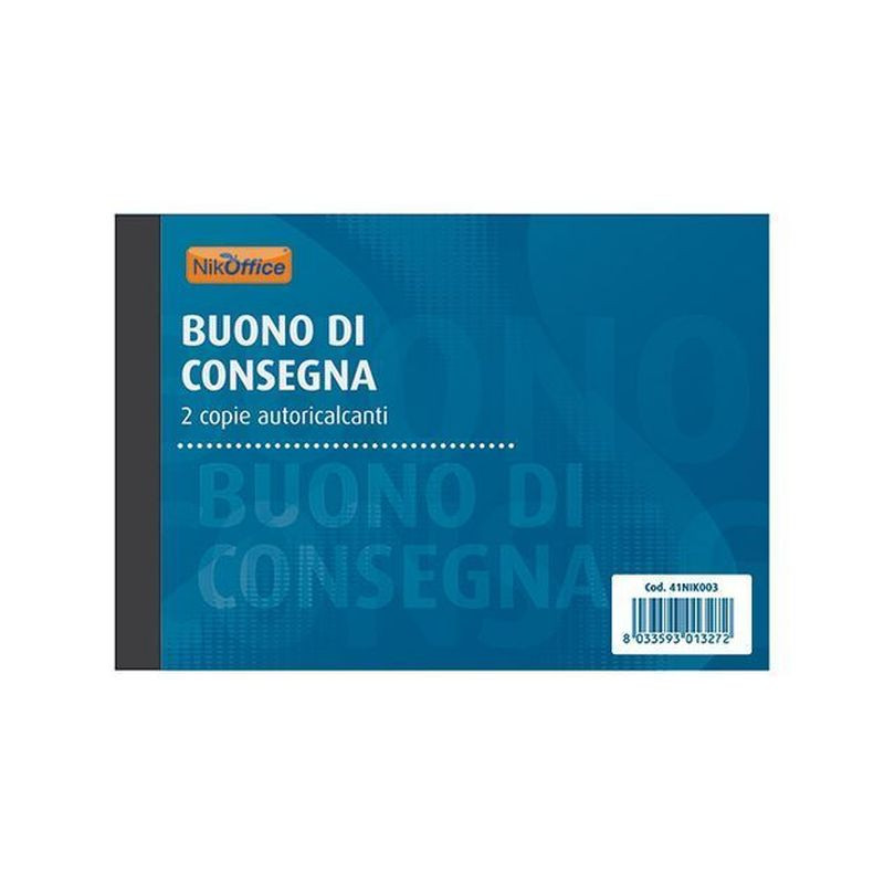 BUONI CONSEGNA 2 COPIE 11,5X16,5 EAN 8033593013272 INGROSSO MODULI E SCHEDE BUONI CONSEGNA 2 COPIE 11,5X16,5 EAN 8033593013272 INGROSSO MODULI E SCHEDE