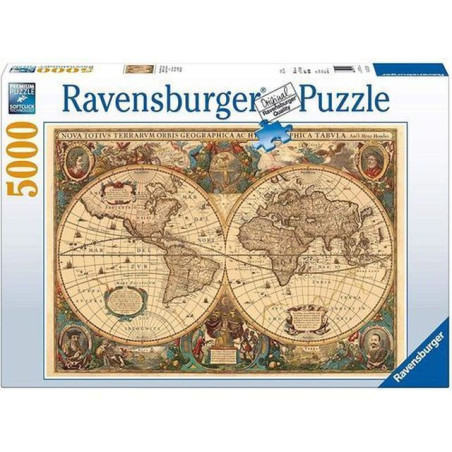 INGROSSO PUZZLE PZ.5000 ANTICO MAPPAMONDO 4005556174119 INGROSSO PUZZLE CLASSICI