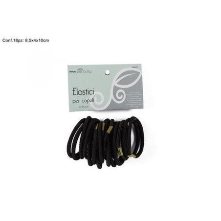 INGROSSO PROFUMERIA ELASTICINI CAPELLI 18PZ ASS. 8034048245194 INGROSSO ACCESSORI PER CAPELLI ELASTICI E FASCE PER CAPELLI