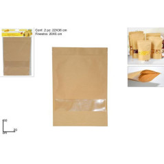 INGROSSO SACCHETTI IN CARTA C/CHIUSURA PRESSIONE 8034048446430 INGROSSO ARITCOLI PER CONFEZIONI SACCHETTI E SHOPPER REGALO