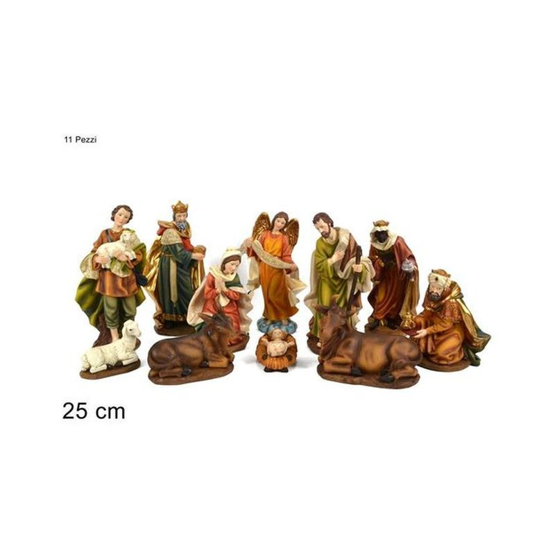 NATIVITA' 11 PEZZI 25CM EU01448B EAN 8033113630170 INGROSSO PERSONAGGI PER IL PRESEPE E ANIMALI NATIVITA' 11 PEZZI 25CM EU01448B EAN 8033113630170 INGROSSO PERSONAGGI PER IL PRESEPE E ANIMALI