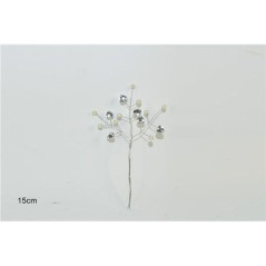 INGROSSO ARTICOLI NATALIZI SPILLONE CHIUDIPACCO PERLE C/CUORI 8033113825637 INGROSSO DECORAZIONI NATALIZIE