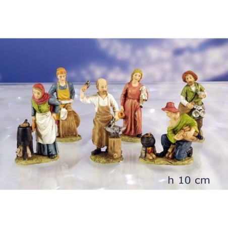 INGROSSO ARTICOLI NATALIZI PERSONAGGIO PRESEPE 6ASS 8015361771980 INGROSSO PRESEPE E ACCESSORI PERSONAGGI PER IL PRESEPE E ANIMA