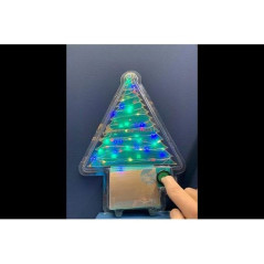 INGROSSO ARTICOLI NATALIZI ALBERO MICROLED CON TRY ME MULTICOLOR 8034052685283 INGROSSO ARTICOLI NATALE