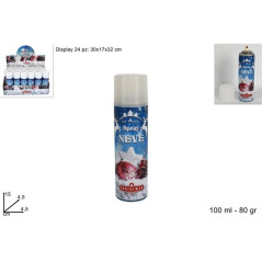 INGROSSO ARTICOLI NATALIZI BOMBOLETTA NEVE DECORAZ FINESTRE 160ML ( 80GR) XF1601 8033113957864 INGROSSO ARTICOLI NATALE
