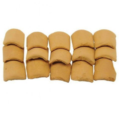 INGROSSO ARTICOLI NATALIZI TEGOLE PLASTICA COL. TERRACOTTA 2x2