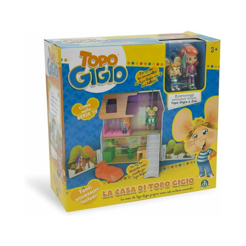 TOPOGIGIO HOUSE PLAYSET C/2 PERS. EAN 8056379106272 INGROSSO PLAYSET PERSONAGGI CARTOON TOPOGIGIO HOUSE PLAYSET C/2 PERS. EAN 8056379106272 INGROSSO PLAYSET PERSONAGGI CARTOON