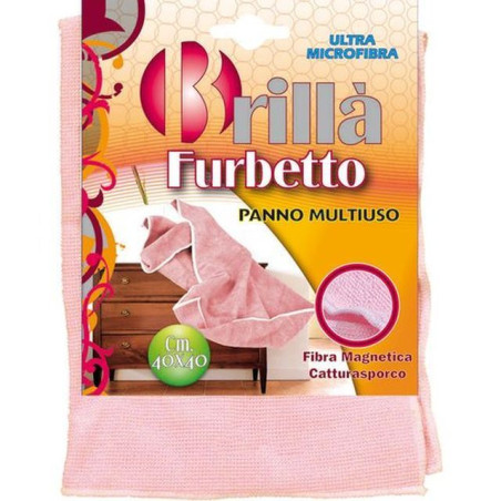 INGROSSO CASALINGHI PANNO MICROFIBRA FURBETTO MULTIUSO 8000061008733 INGROSSO PRODOTTI PULIZIA PANNO STROFINACCI