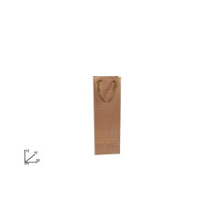 INGROSSO BUSTA REGALO SATINATA BRONZO CM36X12X10 8053482145617 INGROSSO ARTICOLI NATALIZI PER CONFEZIONI