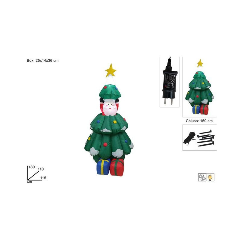 ALBERO NAT C/BABBO NAT MOV. C/LUCI GONF. EAN 8053482179551 INGROSSO ALBERI DI NATALE ALBERO NAT C/BABBO NAT MOV. C/LUCI GONF. EAN 8053482179551 INGROSSO ALBERI DI NATALE