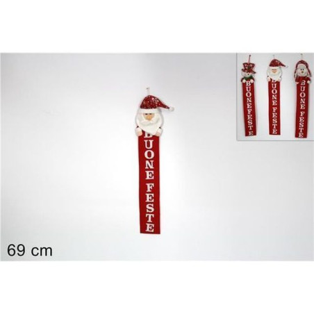 APPENDINO BUONE FESTE SOG.NATALIZIO 3 AS EAN 8033113637216 INGROSSO APPENDINI NATALIZI