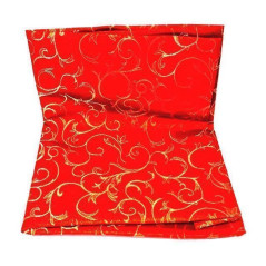 INGROSSO ARTICOLI NATALIZI CENTRO TAV. ELEGANCE NATALE 90X90CM 2002002002660 INGROSSO ACCESSORI NATALIZI PER LA TAVOLA