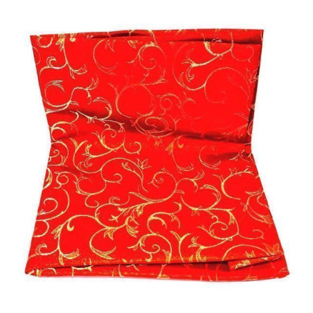 INGROSSO ARTICOLI NATALIZI CENTRO TAV. ELEGANCE NATALE 90X90CM 2002002002660 INGROSSO ACCESSORI NATALIZI PER LA TAVOLA