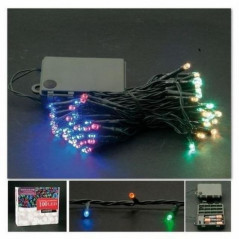 INGROSSO SERIE 100 LED 8F MIXCOL C/TIMER+MEM. EST 8023650013789 INGROSSO ARTICOLI NATALE LUCI NATALIZIE