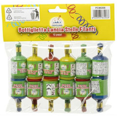 INGROSSO FUOCHI D'ARTIFICIO BOTTIGLIETTA STELLE FILANTI PZ.12 C.12 8023993862068 INGROSSO FUOCHI PER FESTE