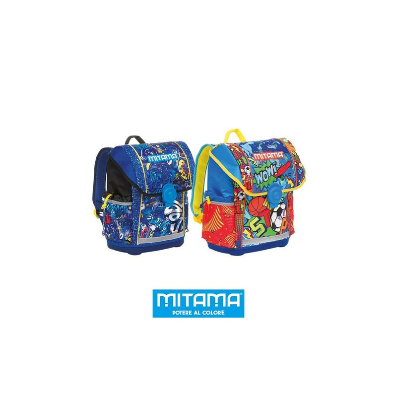 ZAINO UPSIDE BOY MIX MITAMA EAN 8026624642107 INGROSSO ZAINI SCUOLA