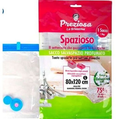 SACCO SPAZIOSO 80X120CM GELSOMINO SALVAS EAN 8000061062001 INGROSSO ACCESSORI ARMADIO