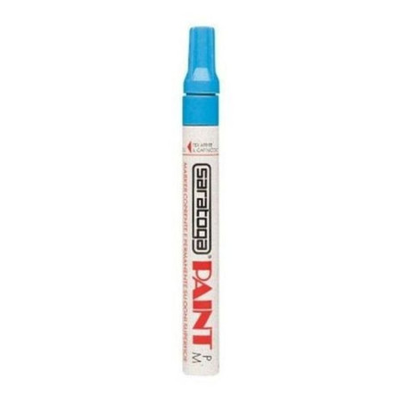 INGROSSO CARTOLERIA PAINT MARKER SARATOGA AZZURRO 8005860999787 INGROSSO PENNE REFIL MARCATORI EVIDENZIATORI