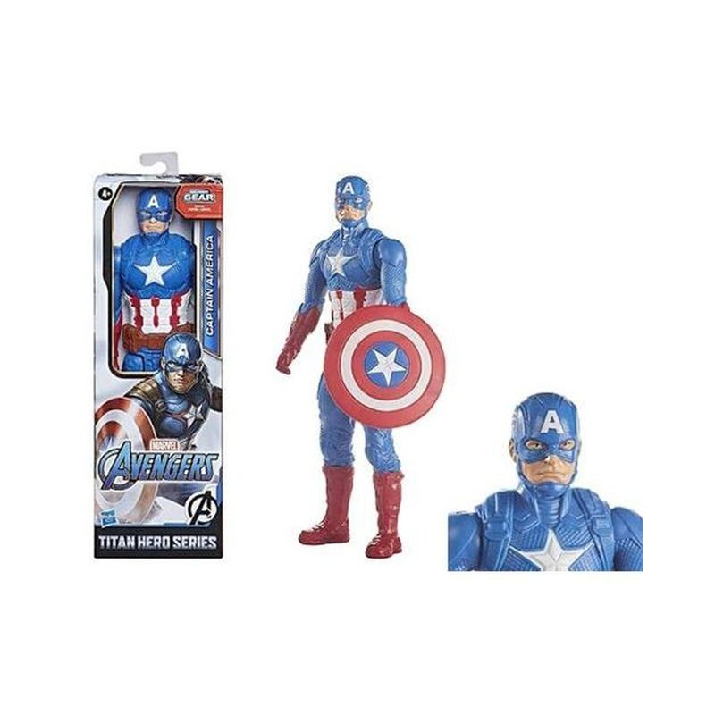 AVENGERS TITAN HERO FIG. CAPTAIN AMERICA EAN 5010993814367 INGROSSO PERSONAGGI SUPEREROI MARVEL