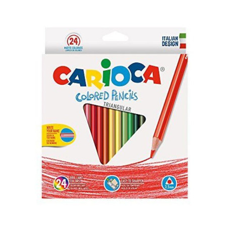 CARIOCA MATITE COLORATE TRIA EAN 8003511425166 INGROSSO MATITE COLORATE