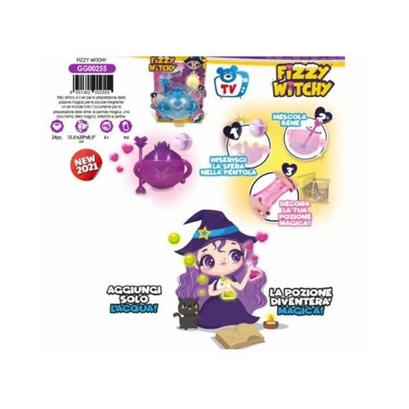 FIZZY WITCHY EAN 8051362002555 INGROSSO SLIME FIZZY WITCHY EAN 8051362002555 INGROSSO SLIME