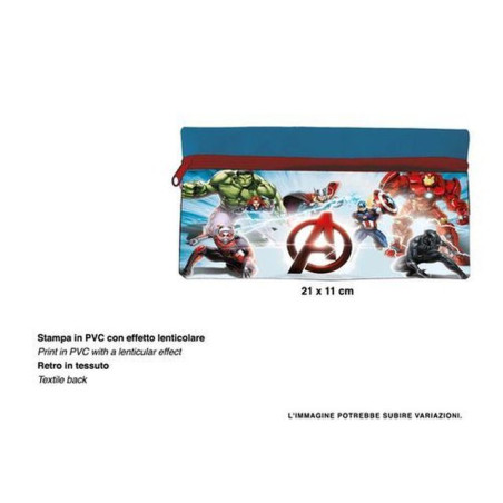 INGROSSO CARTOLERIA TASCHETTA 21X11CM AVENGERS 8032780938268 INGROSSO ARTICOLI SCUOLA ASTUCCI SCUOLA