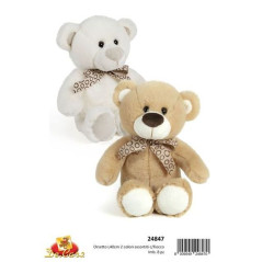 INGROSSO PELUCHE ORSETTO 2 COLORI C/FIOCCO L.40CM +12MESI 8009549248470 INGROSSO GIOCHI E GIOCATTOLI