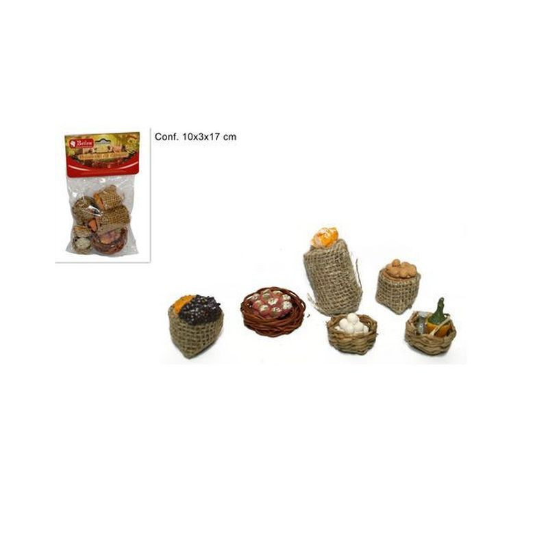 CESTINI PAGLIA C/FRUTTI 6PZEH-030C EAN 8033113005176 INGROSSO ACCESSORI PER IL PRESEPE CESTINI PAGLIA C/FRUTTI 6PZEH-030C EAN 8033113005176 INGROSSO ACCESSORI PER IL PRESEPE