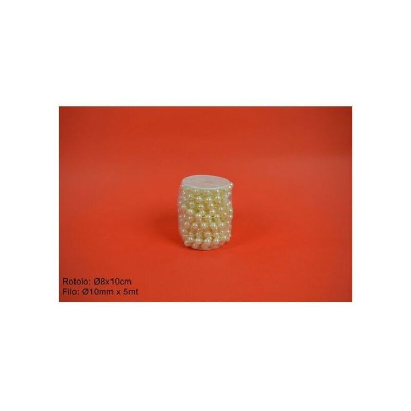 ROTOLO PERLE 10MMX5MT EAN 8033113487262 INGROSSO GHIRLANDE NATALIZIE ROTOLO PERLE 10MMX5MT EAN 8033113487262 INGROSSO GHIRLANDE NATALIZIE