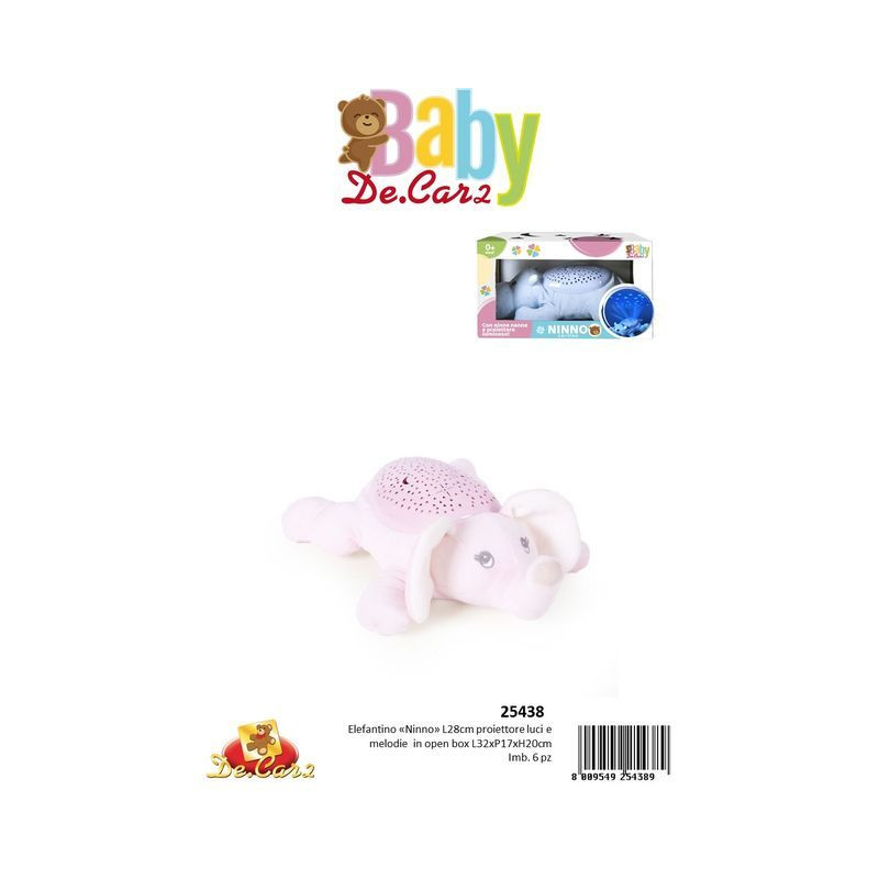 PROIETTORE LUCI MELODIE ELEF L28CM EAN 8009549254389 INGROSSO GIOCHI PRIMA INFANZIA PROIETTORE LUCI MELODIE ELEF L28CM EAN 8009549254389 INGROSSO GIOCHI PRIMA INFANZIA