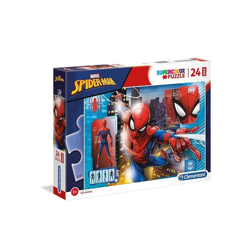 PUZZLE PZ.24 MAXI MARVEL SPIDERMAN 24216 EAN 8005125242160 INGROSSO PUZZLE CLASSICI PUZZLE PZ.24 MAXI MARVEL SPIDERMAN 24216 EAN 8005125242160 INGROSSO PUZZLE CLASSICI