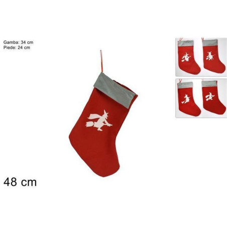 CALZA BEFANA ROSSA ASS EAN 8033113853081 INGROSSO BEFANA