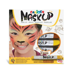 INGROSSO CARTOLERIA CARIOCA MASK UP ANIMALS BOX 3PZ 8003511430481 INGROSSO PENNARELLI MATITE COLORATE TEMPERE