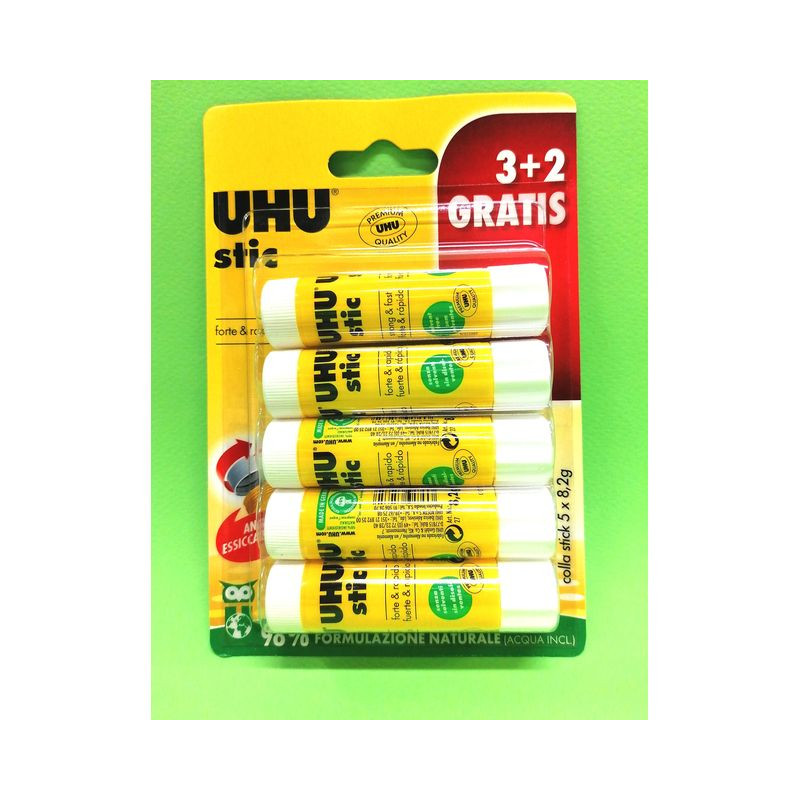 UHU COLLA STICK 3+2 EAN 4026700342109 INGROSSO COLLA UHU COLLA STICK 3+2 EAN 4026700342109 INGROSSO COLLA