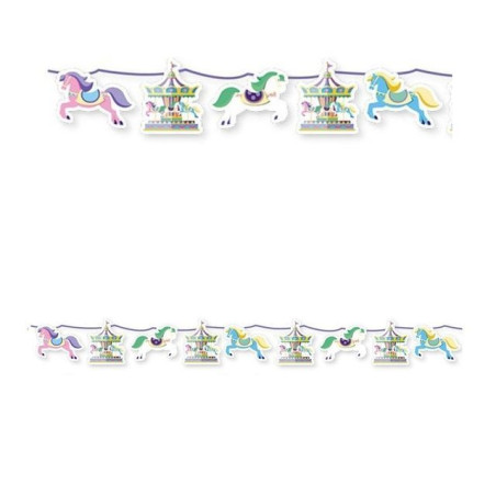 INGROSSO FESTA E PARTY FESTONE KIT MAXI CAROUSEL PARTY CM.400 8020834743838 INGROSSO ARTICOLI PER FESTE