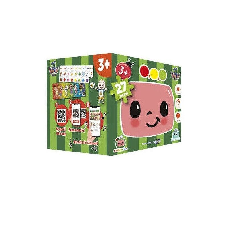 COCOMELON - PUZZLE 27 PZ COLORI EAN 8033986573222 INGROSSO PUZZLE CLASSICI COCOMELON - PUZZLE 27 PZ COLORI EAN 8033986573222 INGROSSO PUZZLE CLASSICI
