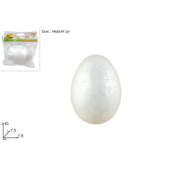 INGROSSO UOVO POLISTIROLO CM.11 PZ.1 8033113226373 INGROSSO ARTICOLI PASQUALI DECORAZIONI PER PASQUA