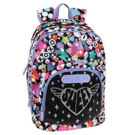 ZAINO ORGANIZZATO COMIX BTIGHT GIRL EAN 8058263158947 INGROSSO ZAINI SCUOLA