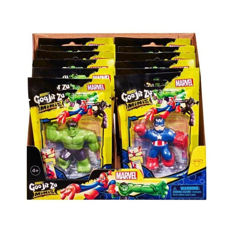 GOO JIT ZU MINIS MARVEL ASST EAN 8056379132127 INGROSSO PERSONAGGI SUPEREROI MARVEL GOO JIT ZU MINIS MARVEL ASST EAN 8056379132127 INGROSSO PERSONAGGI SUPEREROI MARVEL