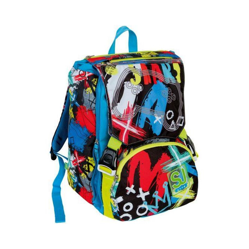 ZAINO SDOPP.BIG SJ GANG GLITZLED BOY EAN 8055714078694 INGROSSO ZAINI SCUOLA