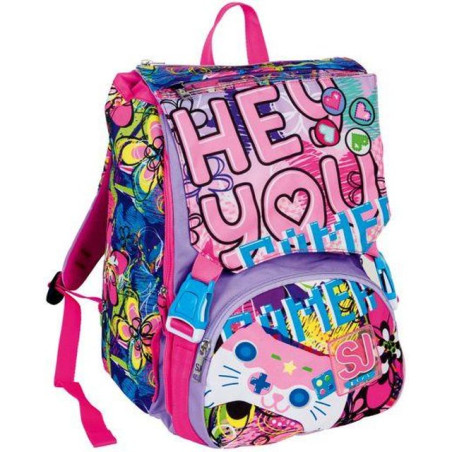 ZAINO SDOPP.BIG SJ GANG GLEAMLED GIRL EAN 8055714078786 INGROSSO ZAINI SCUOLA