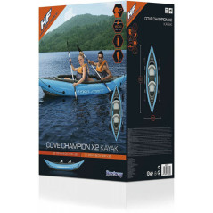 INGROSSO ARTICOLI MARE KAYAK HYDRO-FORCE X2 3
