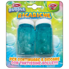 INGROSSO GIOCATTOLI BUBBLE GAME REFILL 2 BOTTIGLIE 8019824765035 INGROSSO SPORT E ARIA APERTA BOLLE SAPONE E ACCESSORI