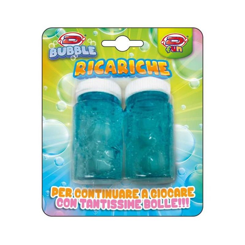 BUBBLE GAME REFILL 2 BOTTIGLIE EAN 8019824765035 INGROSSO BOLLE SAPONE E ACCESSORI